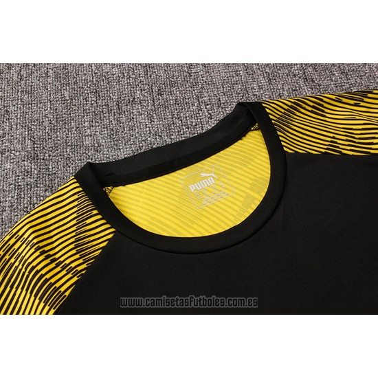 Chandal del Borussia Dortmund Manga Corta 2019-2020 Negro